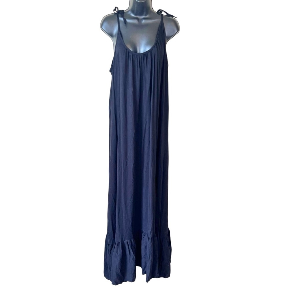 SOBE Istanbul Made in Turkey Black Maxi Sun Dress